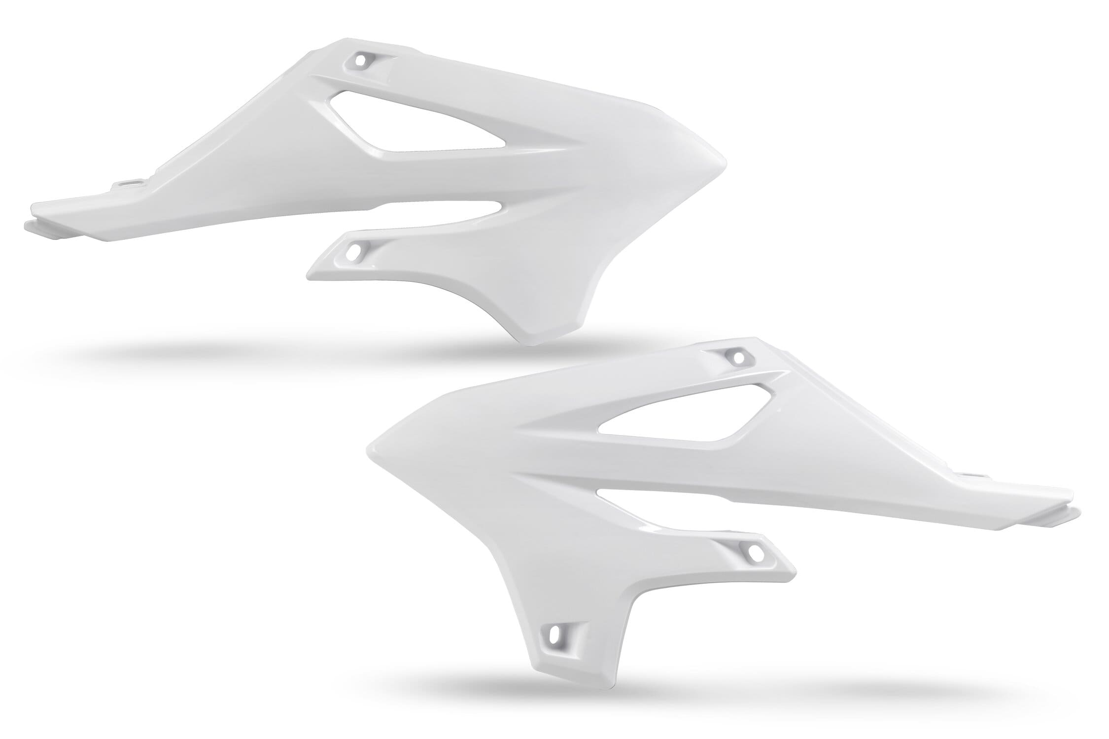 UF-YA04882#046 Plastiche radiatore YZ 85 dopo 2022 UFO bianco, COD: UF-YA04882#046
