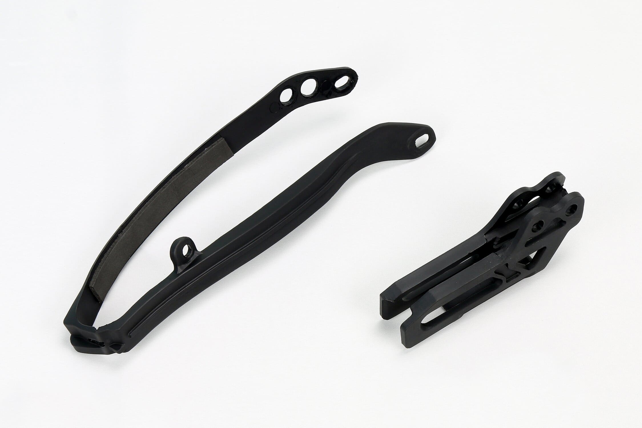 UF-YA04807@001 Kit cruna catena + fascia forcella Yamaha YZ 125 / 250 2009-2014 nero UFO, COD: UF-YA04807@001