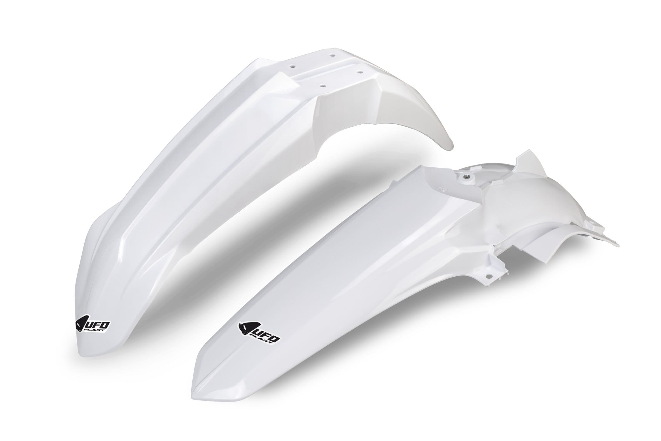 UF-YAFK324@046 Set parafanghi anteriore + posteriore YZ 125 / 250 dopo 2022 UFO bianco