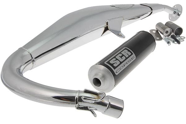 SCR-SM3790 Marmitta SCR SM Cromo 50 Rieju MRX / SMX / Beta RK6 AM6, COD: SCR-SM3790