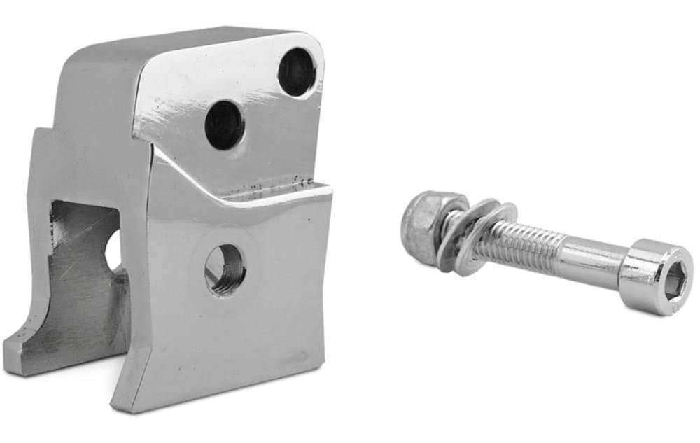 520624 ludix shock absorber lift 2 holes chrome