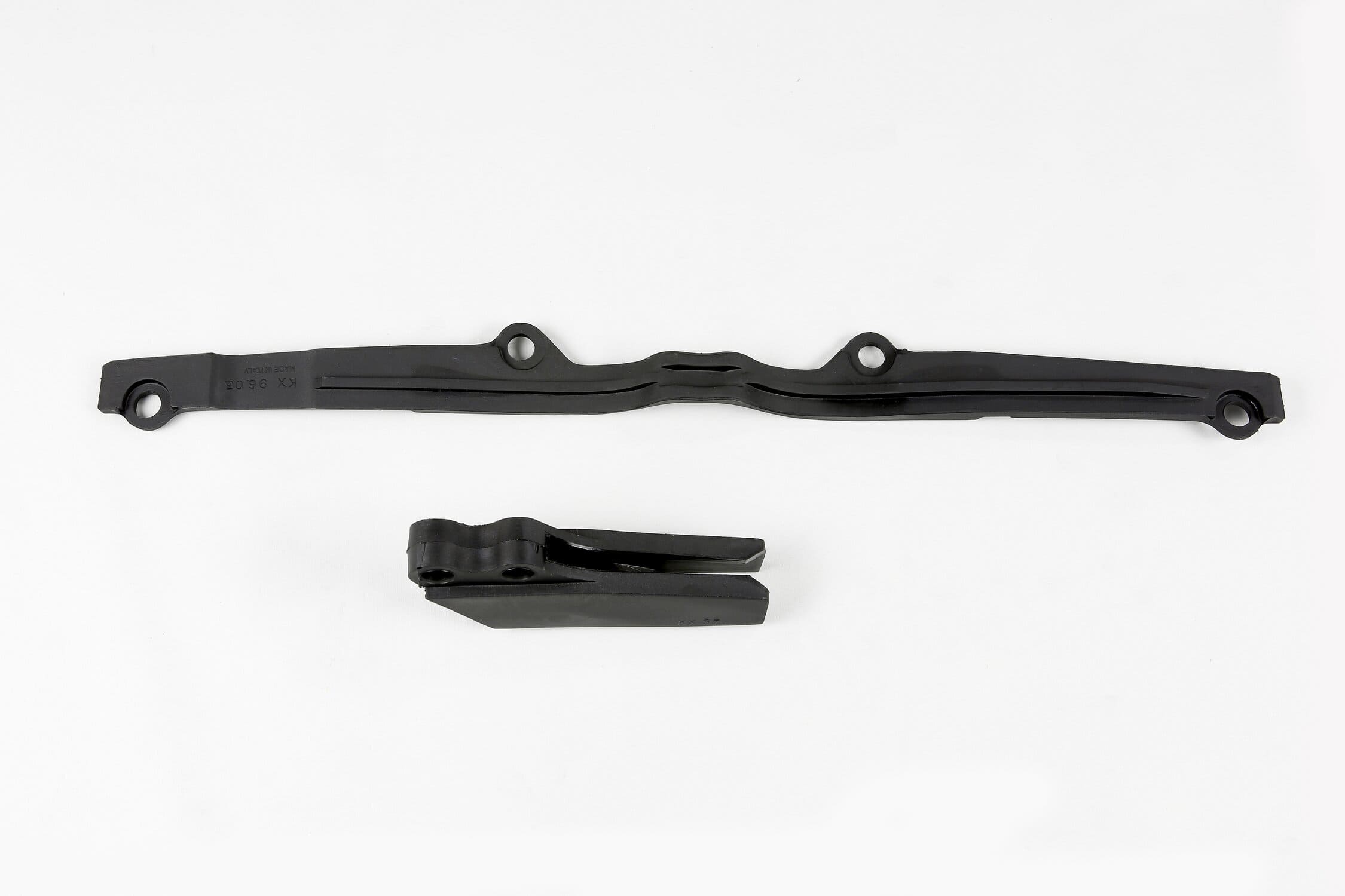 UF-KA03792@001 Kit cruna catena + fascia forcella Kawasaki KX 125 / 250 1997-2002 nero, COD: UF-KA03792@001
