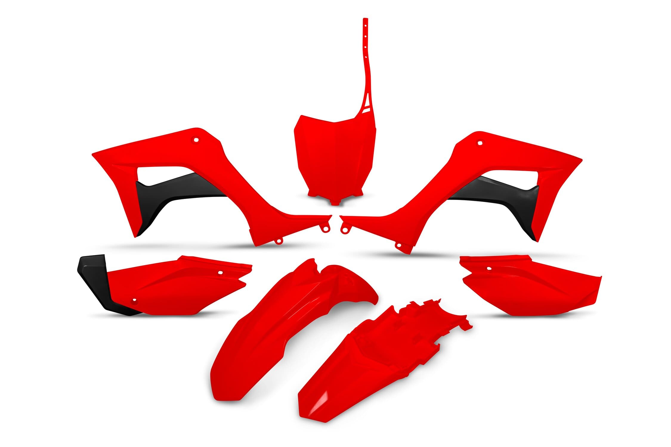 UF-HOKIT124@070 Kit plastiche CRF 110 dopo 2019 UFO rosso, COD: UF-HOKIT124@070