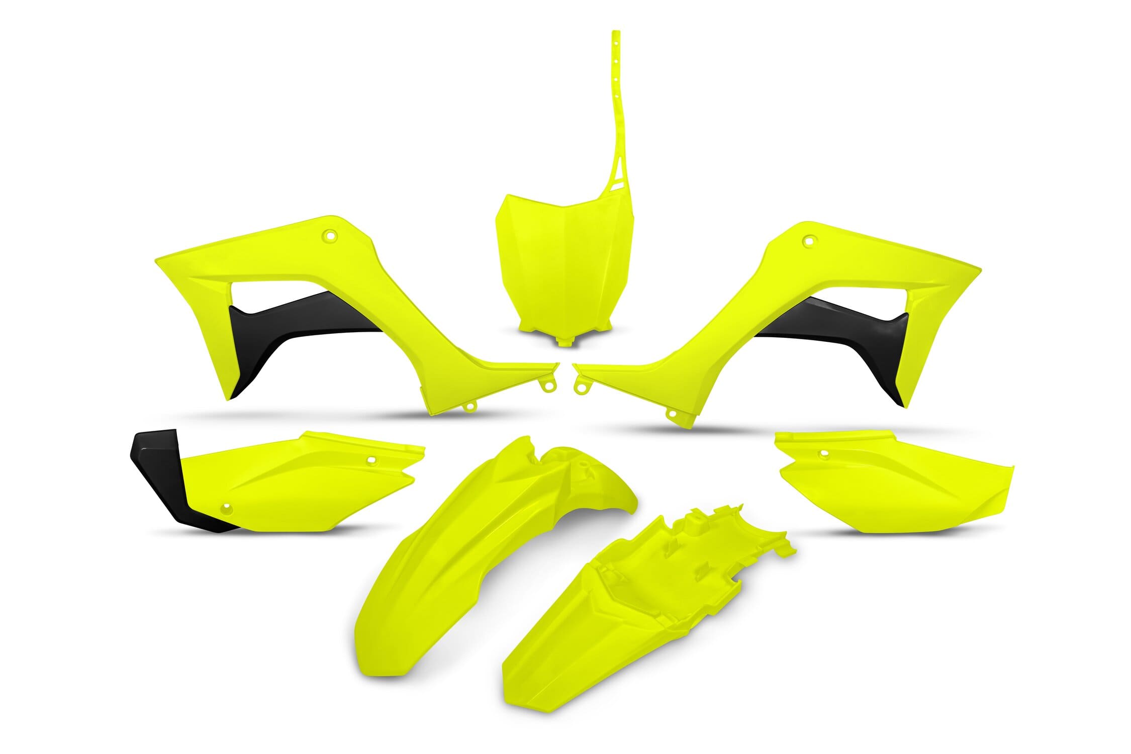 UF-HOKIT124@DFLU Kit plastiche CRF 110 dopo 2019 UFO giallo fluo, COD: UF-HOKIT124@DFLU