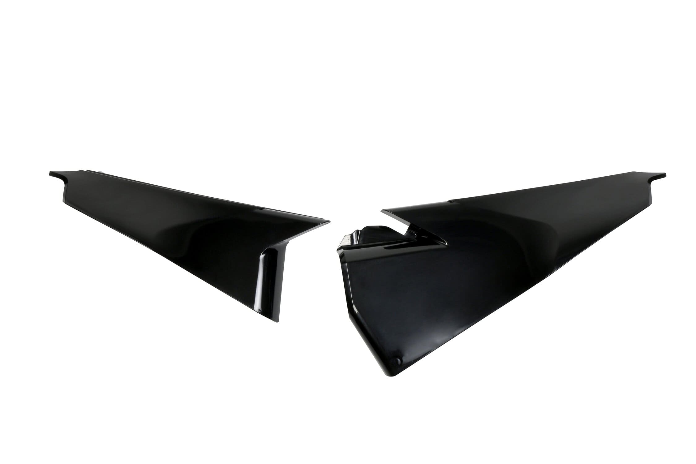 UF-HU03391#001 Fiancatine laterali superiori Husqvarna FC / TC 2019-2022 UFO nero, COD: UF-HU03391#001