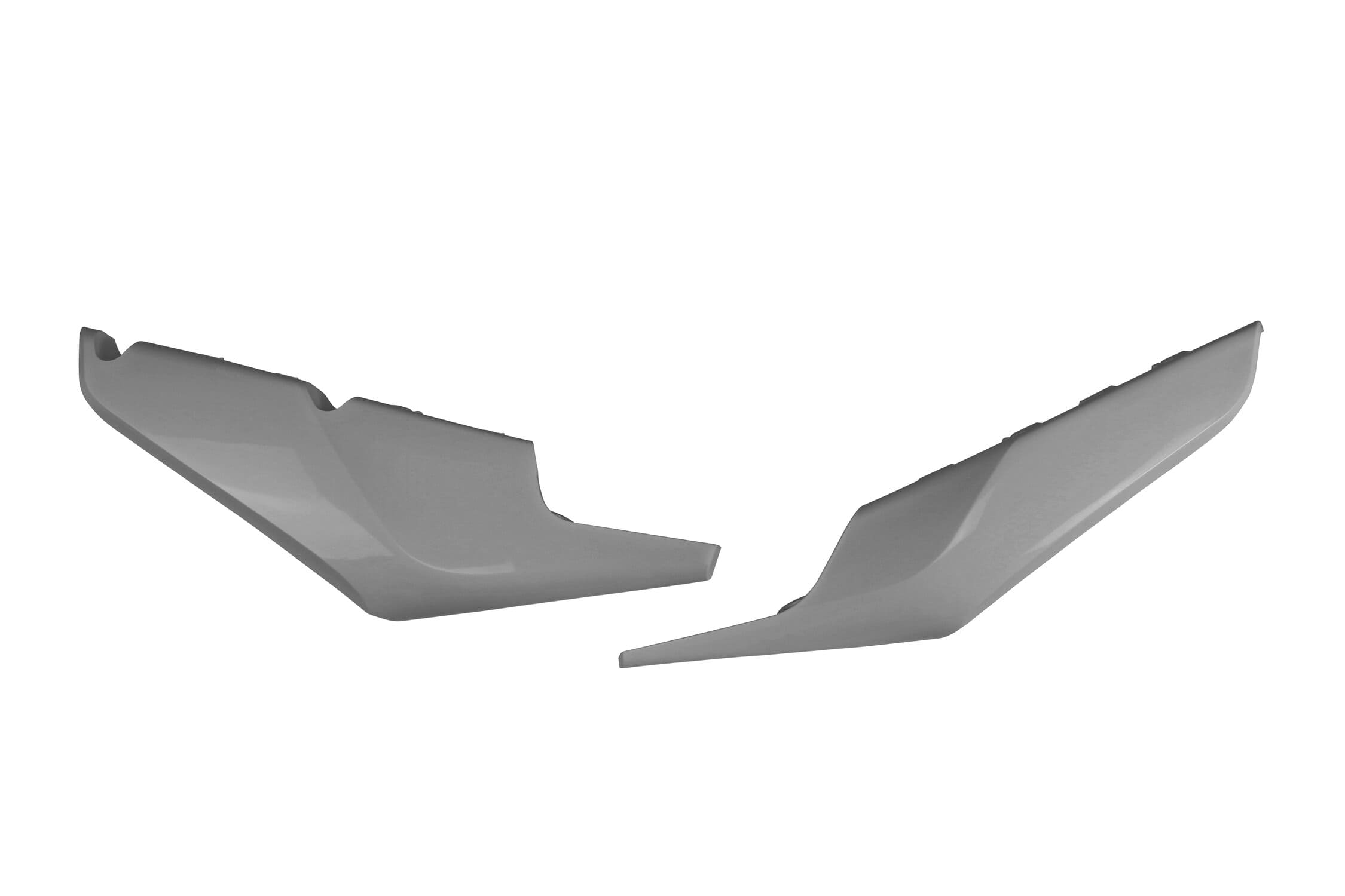 UF-HU03392#380 Fiancatine laterali inferiori Husqvarna TC / FC 2019-2022 UFO grigio, COD: UF-HU03392#380