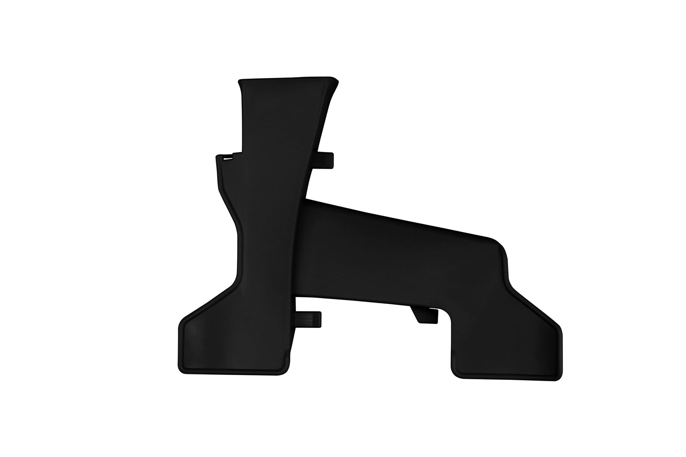 UF-HU03394#001 Estensione portanumero anteriore Husqvarna 2019 - 2022 nero, COD: UF-HU03394#001