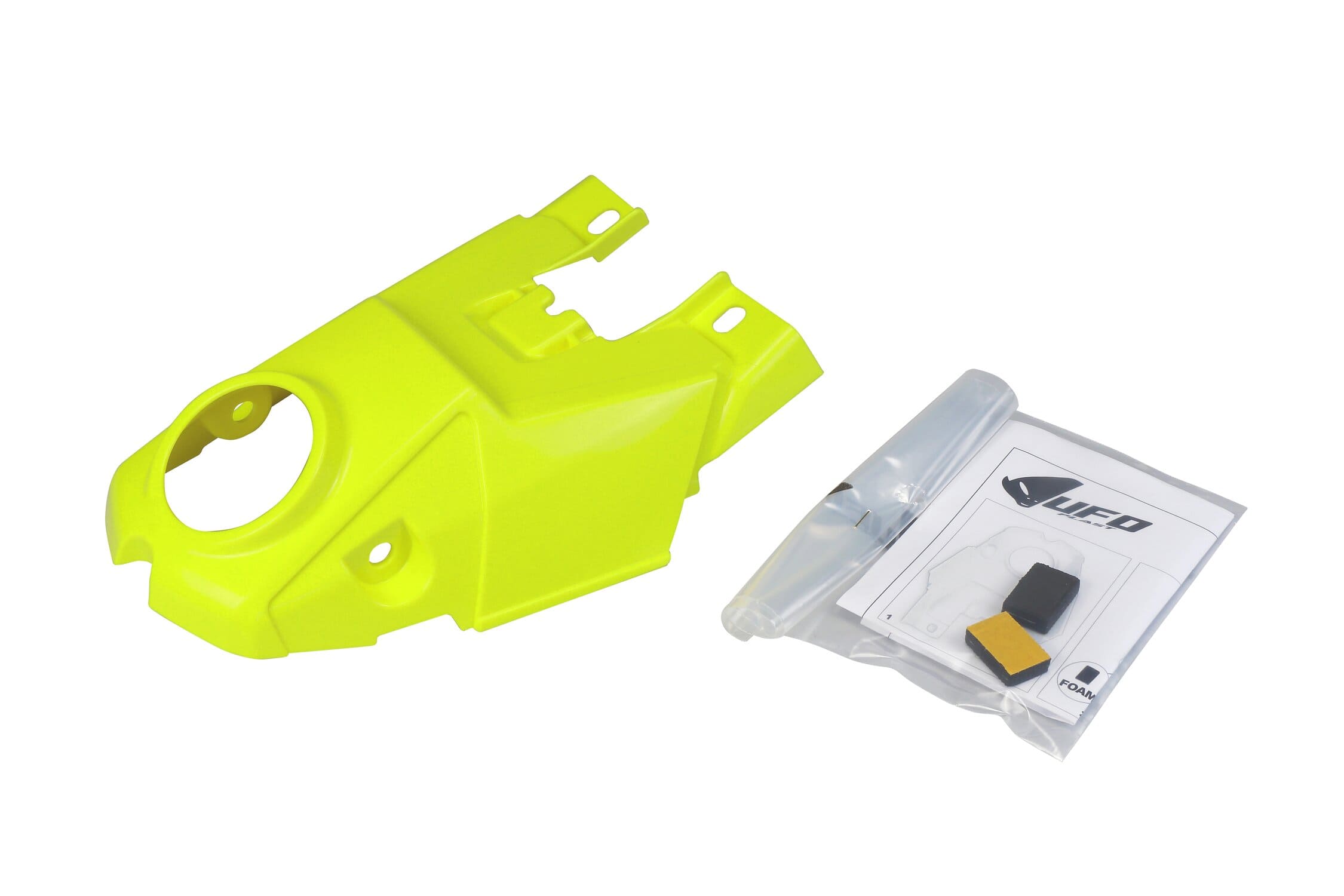 UF-SU04949#DFLU Coperchio serbatoio Suzuki RM-Z 250 / 450 dopo 2018 giallo fluo UFO, COD: UF-SU04949#DFLU