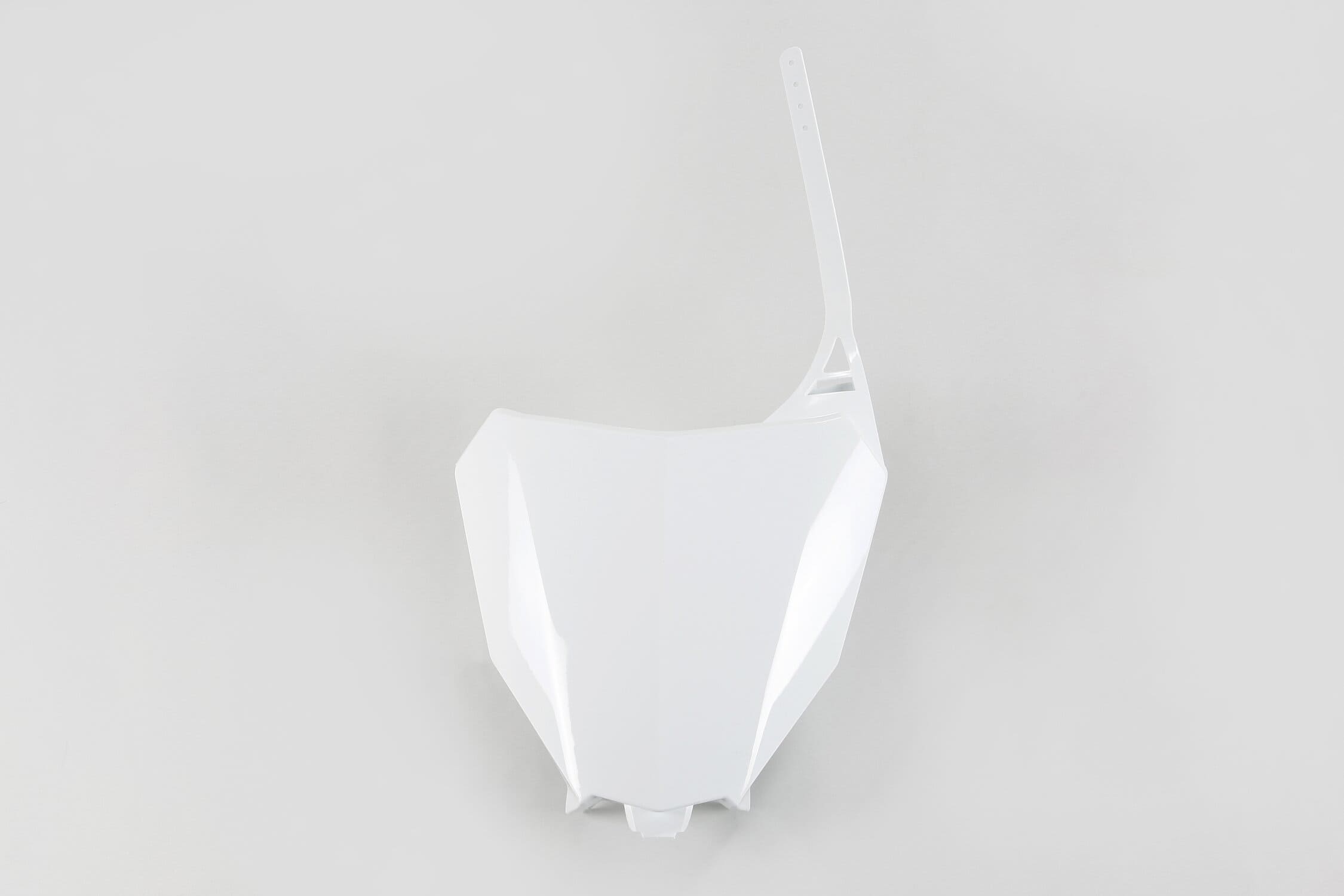 UF-HO04686#041 Portanumero anteriore CRF 250 / 450 dopo 2017 UFO bianco, COD: UF-HO04686#041