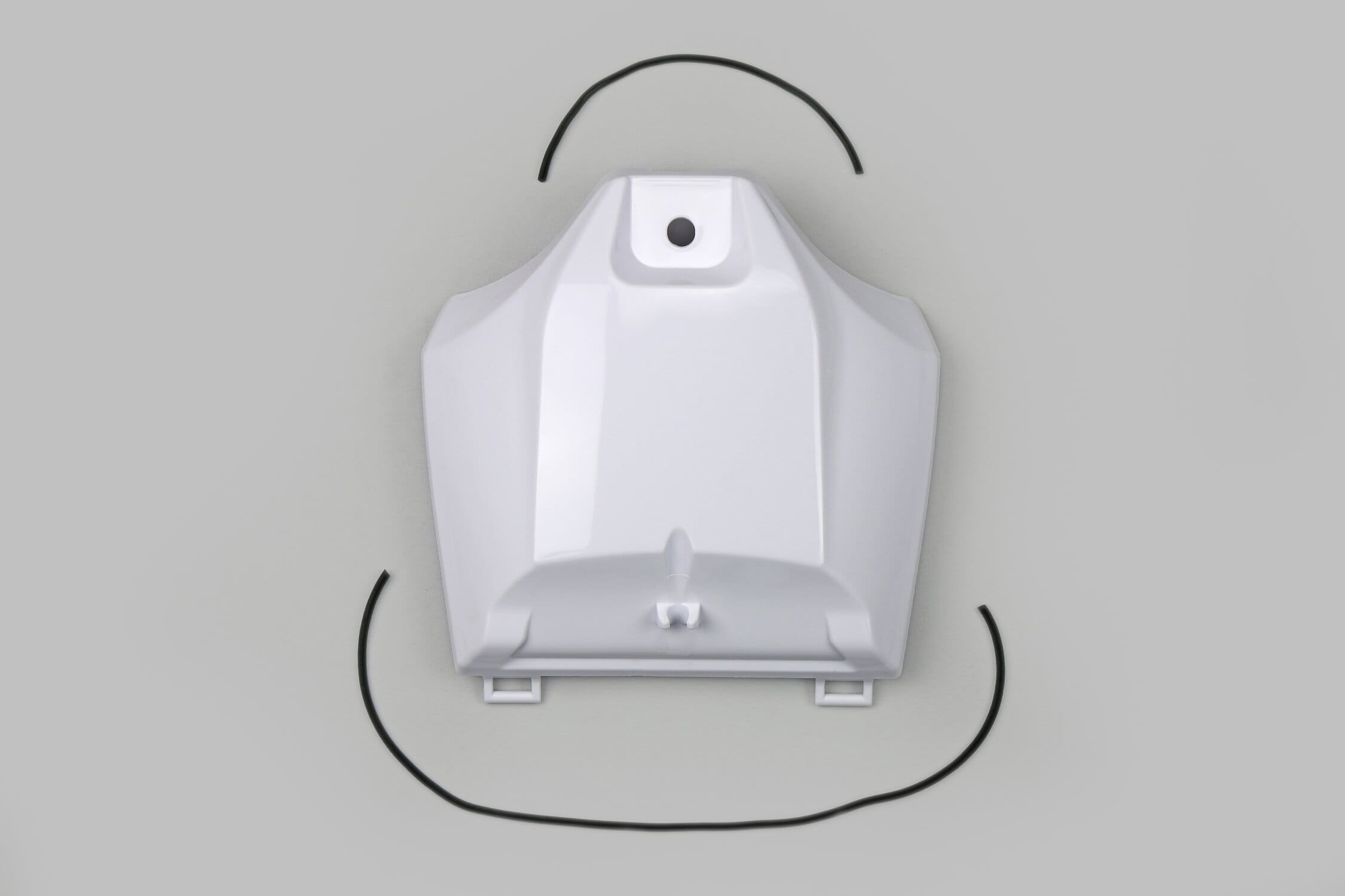 UF-YA04863#046 Coperchio scatola aria Yamaha YZF 250 / 450 2018-2023 bianco, COD: UF-YA04863#046