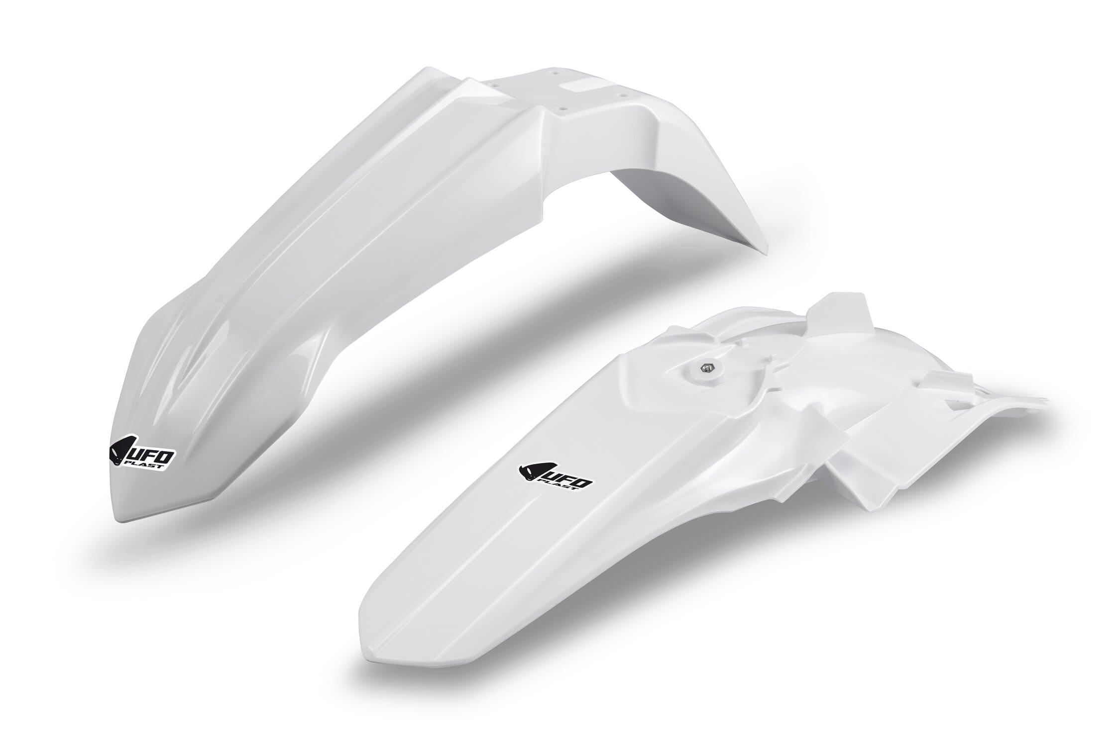 UF-YAFK325@046 Set parafanghi anteriore + posteriore YZ 85 dopo 2022 UFO bianco