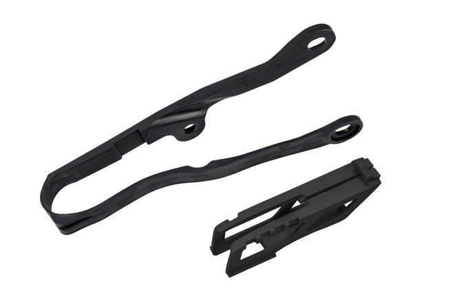 UF-KA04768#001 Kit cruna catena + fascia forcella KX 450 2024 nero UFO - Billaricambi SRLS