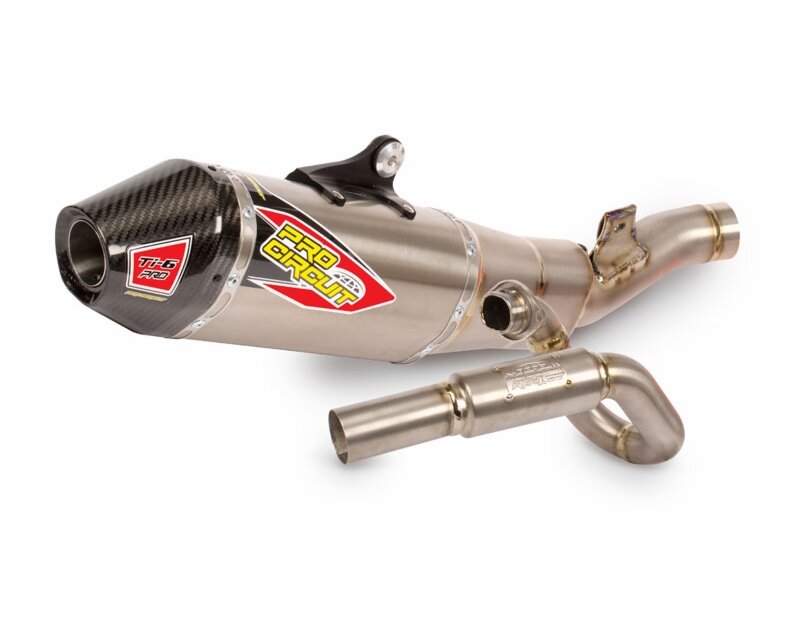 PC-0322445FP Scarico Pro Circuit Ti-6 Pro KX 450 dopo 2024 titanio / carbonio