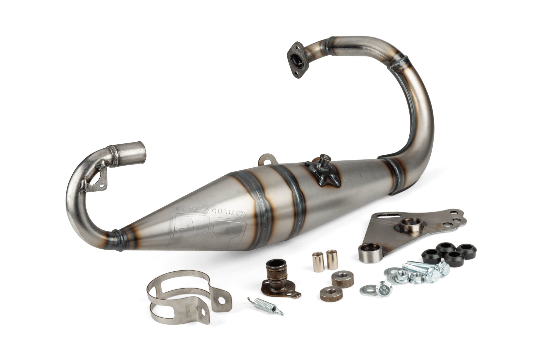 S6-9117504 Scarico (senza silenziatore) Stage6 Pro Replica MK2 Peugeot Speedfight 1 e 2, COD: S6-9117504