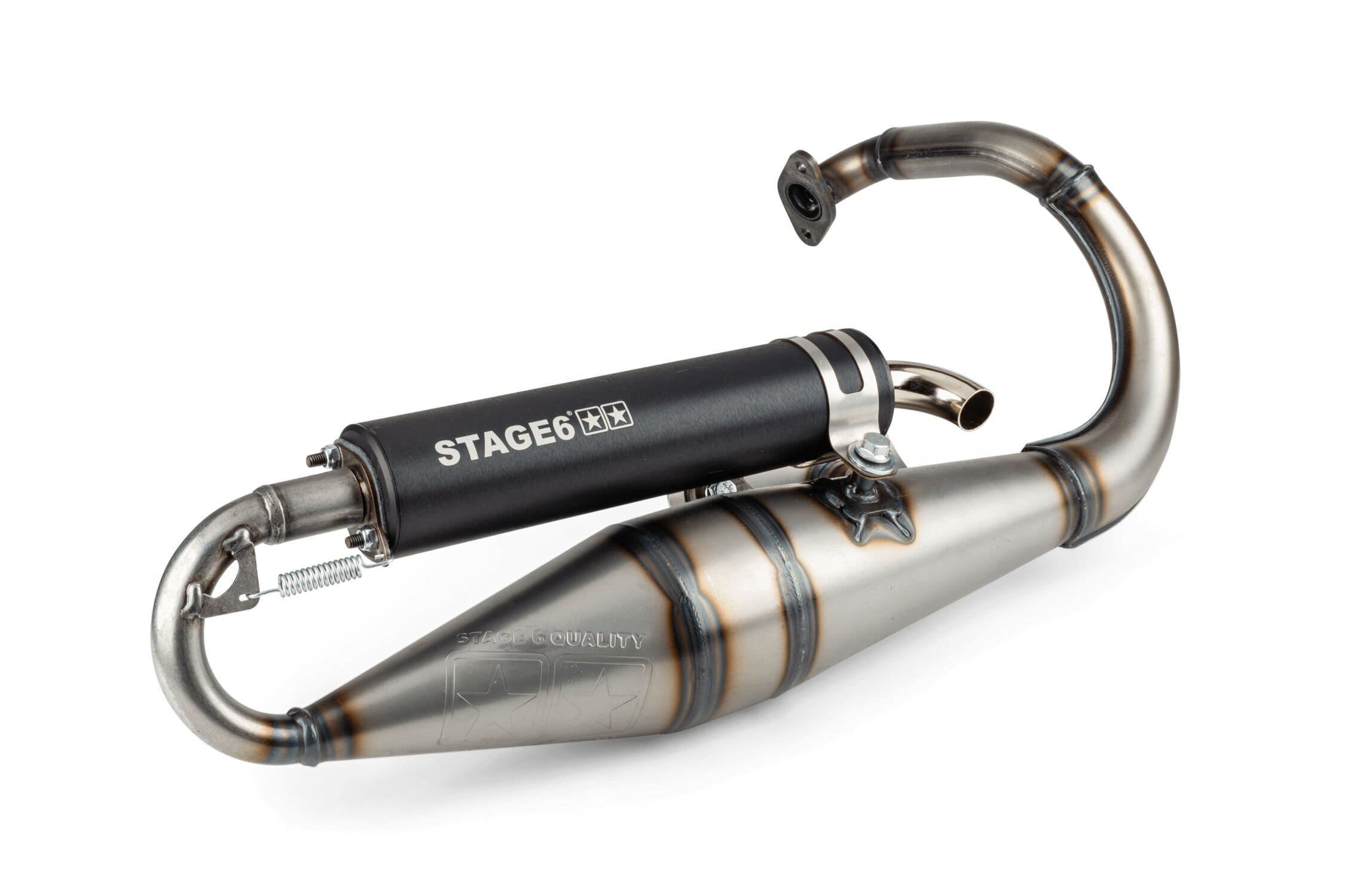 S6-9117504/BK Scarico Stage6 Pro Replica MK2 nero Peugeot Speedfight 1 e 2, COD: S6-9117504/BK