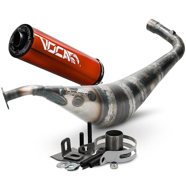 VCR-RD17147/RE Scarico Derbi Variant Voca V-Protos 70 rosso