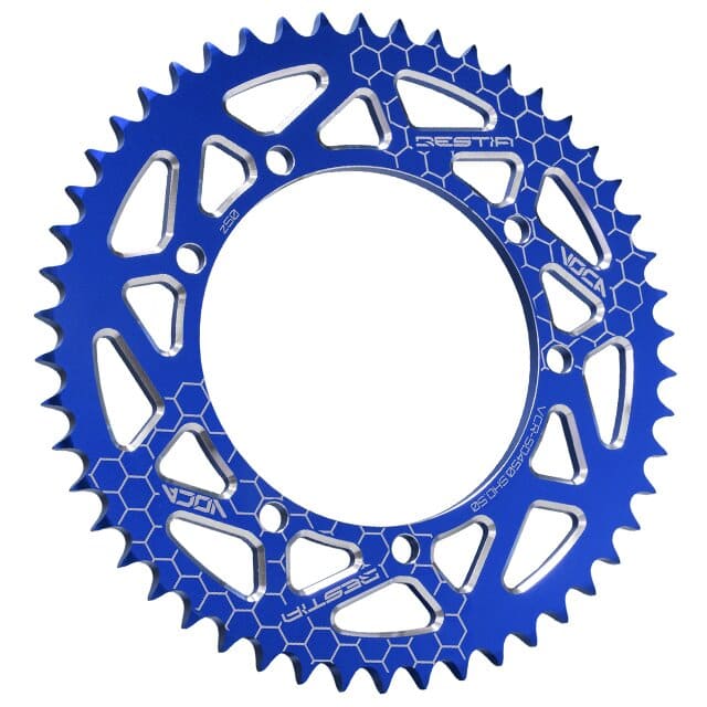 VCR-SD450.SHO.50/BL Corona Sherco SM-R 50cc 50 denti - 428 Alu blu, COD: VCR-SD450.SHO.50/BL
