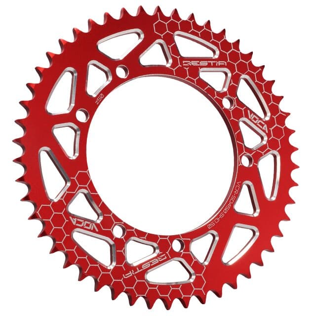 VCR-SD450.SHO.50/RE Corona Sherco SM-R 50cc 50 denti - 428 Alu rosso, COD: VCR-SD450.SHO.50/RE