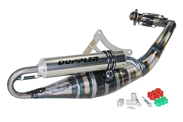 CGN477301 Marmitta Doppler RR-7 Titan, Piaggio, (con omologazione), COD: CGN477301