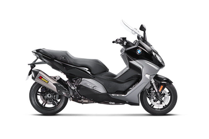 AK-S-B6SO7-HZAAT Akrapovic slip-on exhaust BMW C650 Sport 2016 - 2020