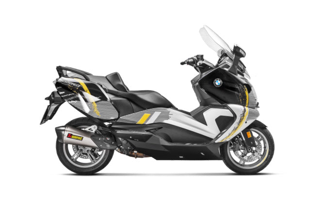 AK-S-B6SO8-HZAAT Akrapovic slip-on exhaust BMW C650 GT 2016 - 2020