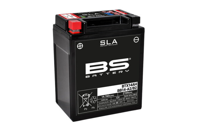BS-300758 SLA Battery BS Battery BTX14AH/BB14-A2/B2 12V - 14.7Ah