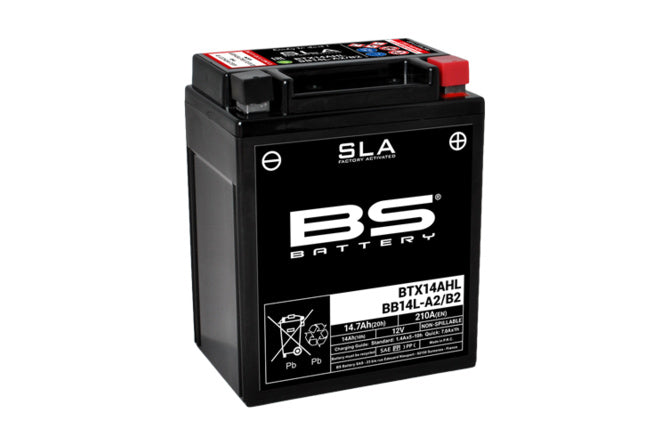 BS-300759 SLA Battery BS Battery BTX14AHL/ BB14L-A2/B2 12V - 14.7Ah
