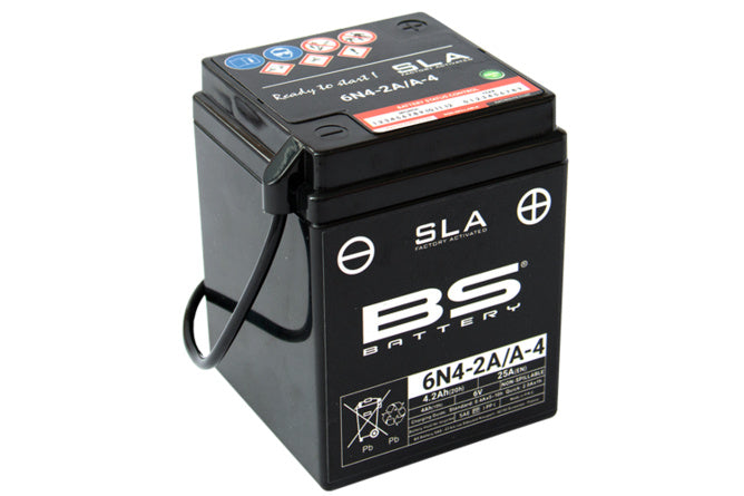 BS-300916 Batteria SLA BS Battery 6N4-2A/A-4 6V 4,2Ah