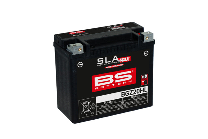 BS-300934 Batteria SLA Max BS Battery BGZ20HL 12V - 21,1Ah - Billaricambi SRLS