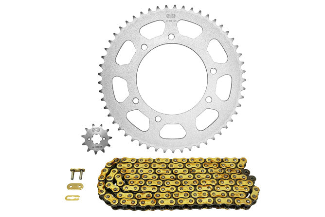 AFAM31761 Kit catena Aprilia RX 50 2006-2017 Afam 11x53 420