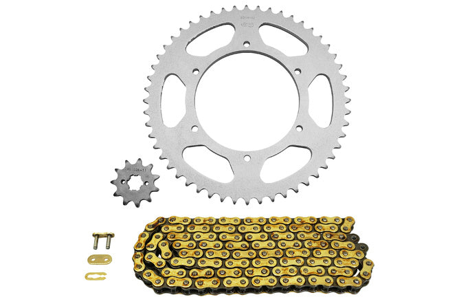 AFAM4305 Kit catena Aprilia RS 50 2006 - 2011 Afam 11x53 - 420 (rapporto originale) - Billaricambi SRLS