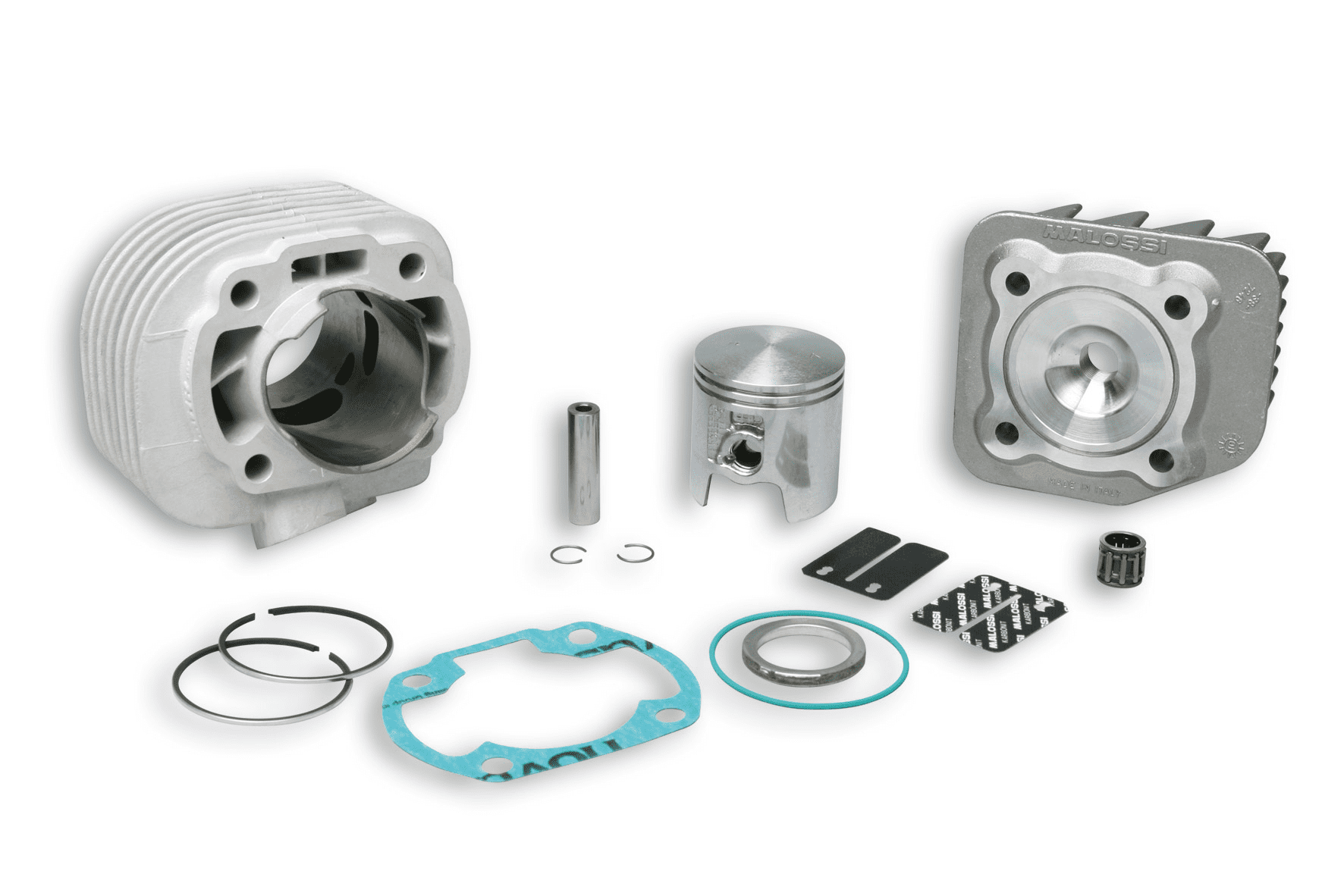 318437 Malossi MHR replica 70cc cylinder kit d.47 Minarelli horizontal AC air sp.10 aluminium