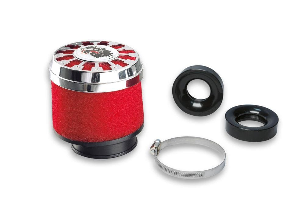 049802 filtro aria red filter e13 con d.58,5 dritto per carburatori phbg 15÷21 - phbl 20÷26