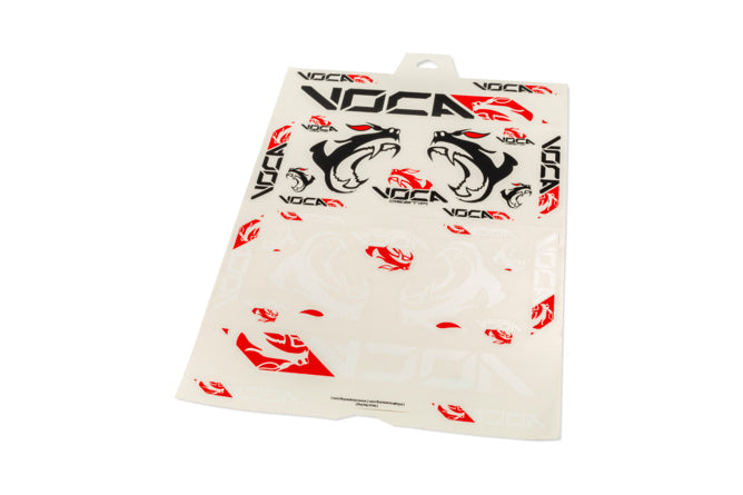 VCR-MD0160 Set adesivi Voca Beast nero / rosso, COD: VCR-MD0160