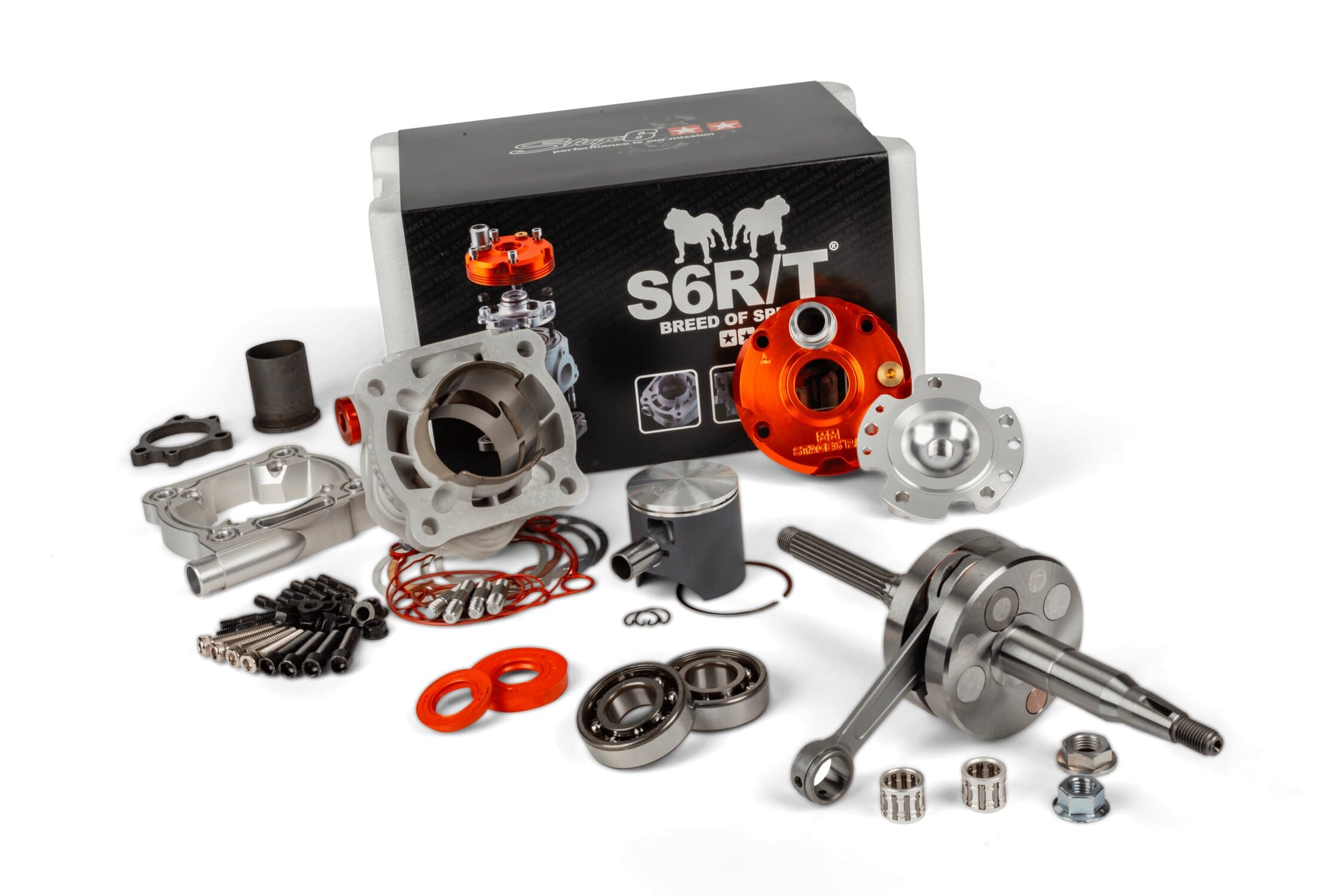 S6-7516611/PACK1 Kit gruppo termico - albero motore Stage6 R/T 95 Minarelli orizzontale, COD: S6-7516611/PACK1