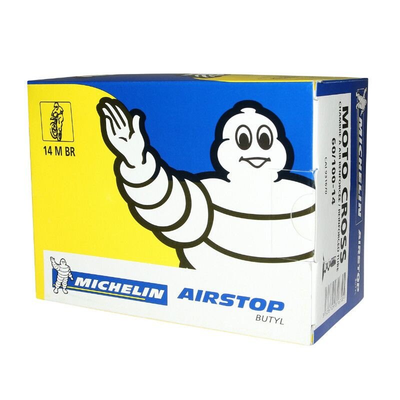 PNEU-MI931670 Camera aria 14" 60/100 Michelin Airstop mbr valvola TR4