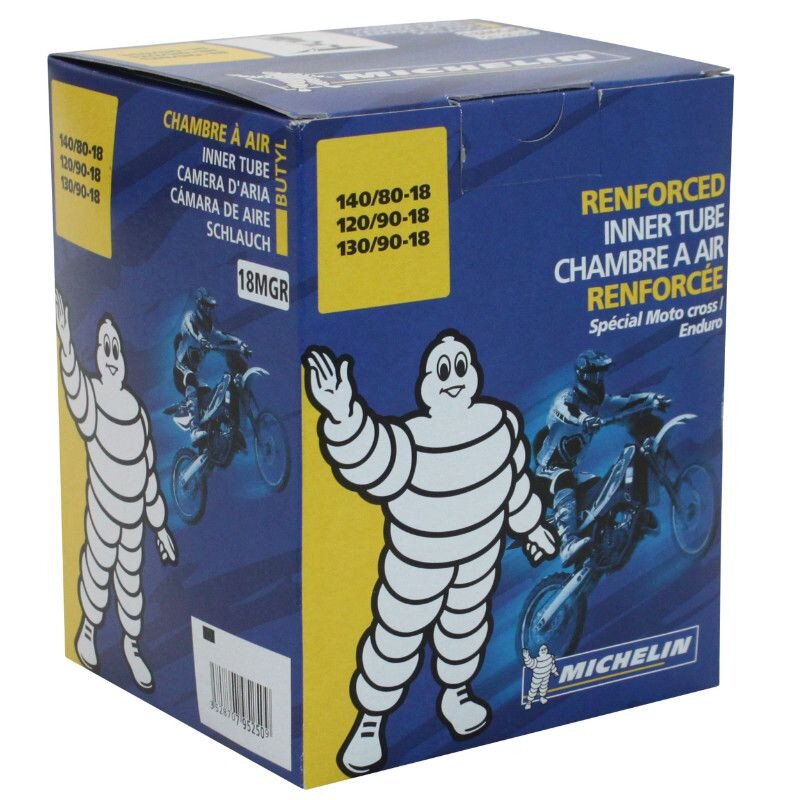 PNEU-MI795250 Camera aria 18'' 140/80 - 130/90 Michelin 18mgr valvola TR4