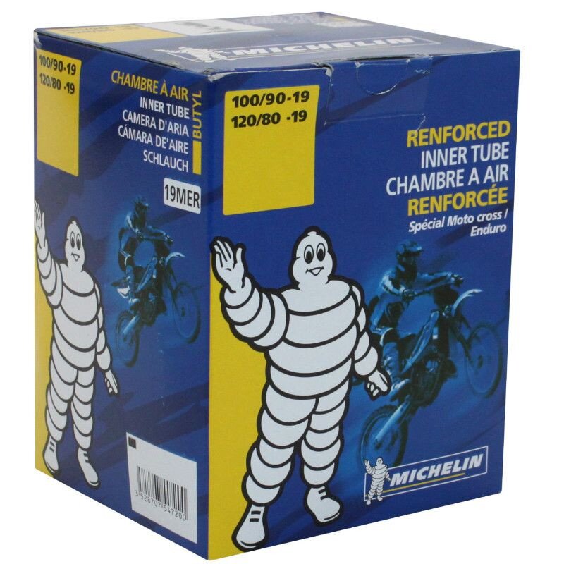 PNEU-MI754720 Camera aria 19'' 100/90 - 120/80 Michelin 19mer valvola TR4