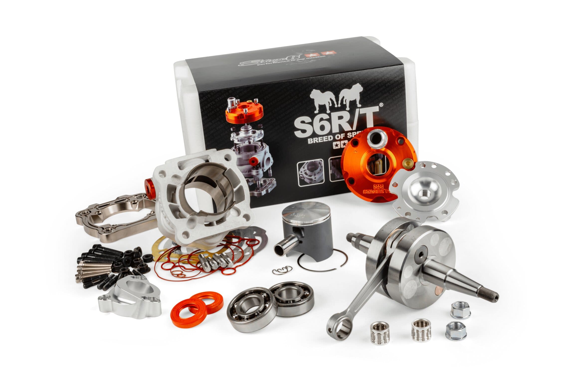 S6-7519312/PACK1 Kit gruppo termico - albero motore Stage6 R/T 95 Derbi, COD: S6-7519312/PACK1