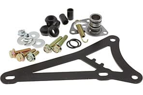 YAS066 Staffa per Marmitta Yasuni, incl. Set Viti, Tipo R, Minarelli orizzontale, COD: YAS066