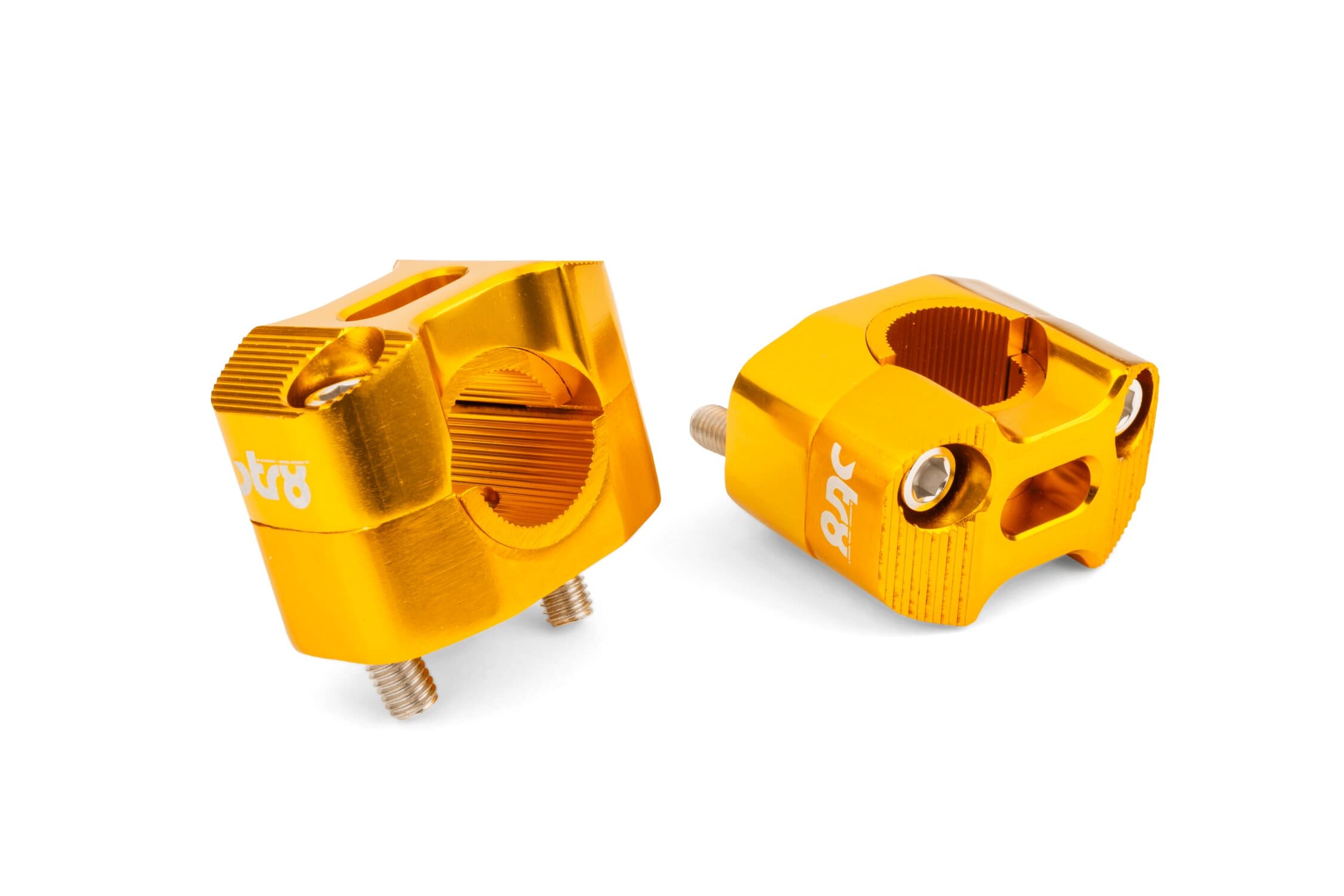 STR-009.02/GO Morsetti manubrio 22 - 28mm oro, COD: STR-009.02/GO