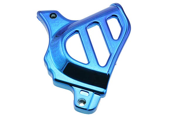 STR-542.44/BL Protezione Catena STR8 Minarelli AM6, blu anodizzato, COD: STR-542.44/BL