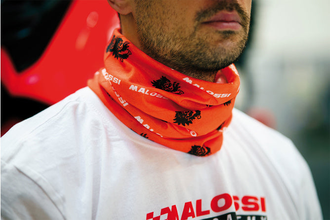 M4114539.O0 Bandana Malossi arancione