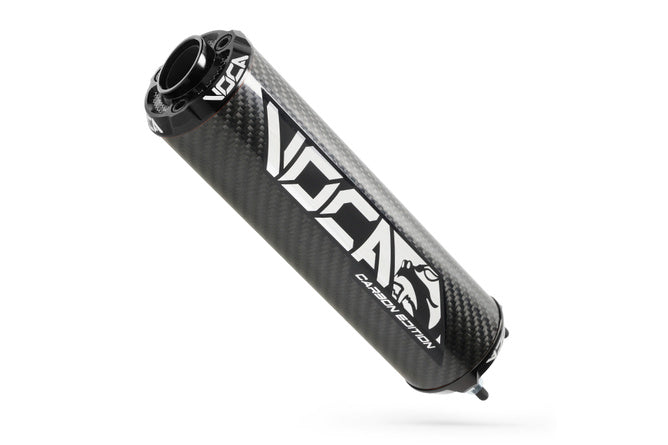 VCR-RD30400/CABK Silenziatore Voca Bestia carbone / nero - Billaricambi SRLS