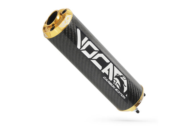VCR-RD30400/CAGO Silenziatore Voca Bestia carbone / oro - Billaricambi SRLS