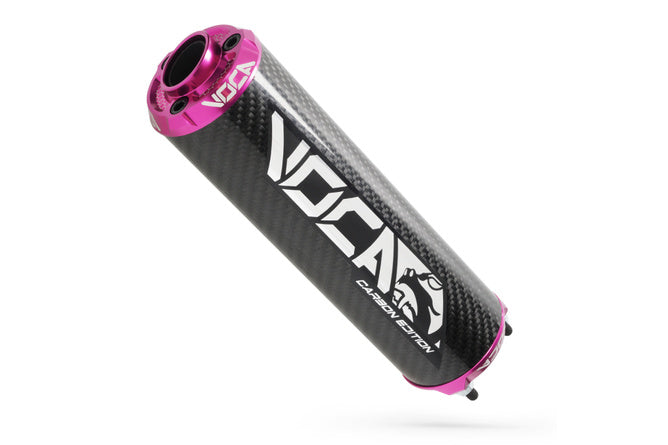 VCR-RD30400/CAPI Silenziatore Voca Bestia carbone / rosa - Billaricambi SRLS