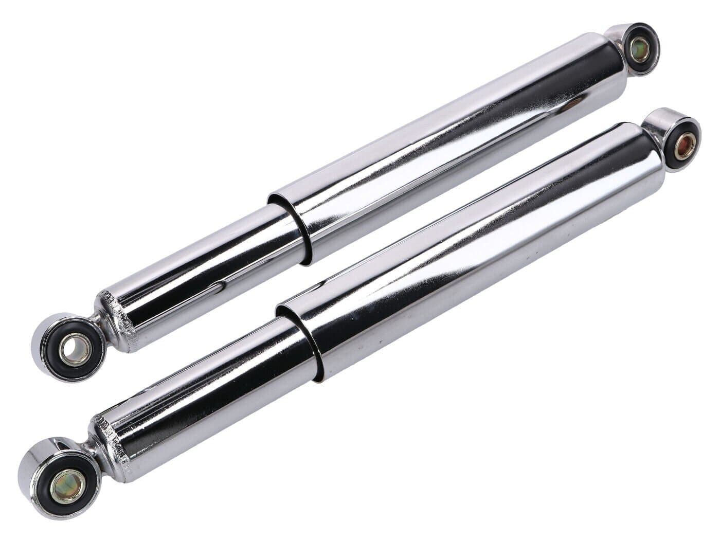 MOF-44370 Set ammortizzatore chiuso cromato - 350mm ciclomotore, COD: MOF-44370