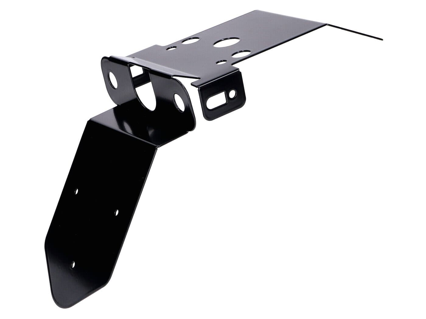 SP-48915 Portatarga CNC Enduro / Supermoto nero, COD: SP-48915