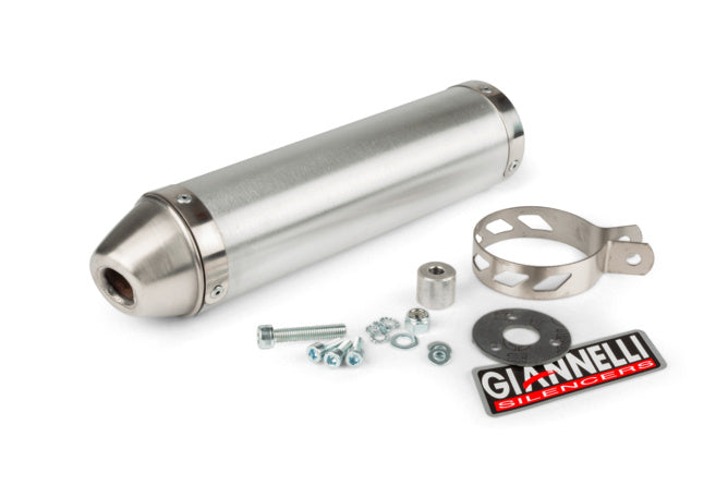 GIA34078HF/AL Scarico con silenziatore Giannelli Enduro Alu Derbi Senda X-Treme