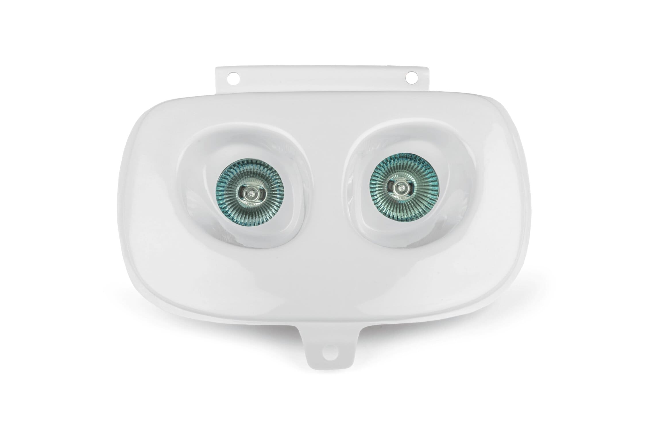 STR-612.03/WH Mascherina Doppiofaro bianco Yamaha BW's / MBK Booster fino al 2004, COD: STR-612.03/WH